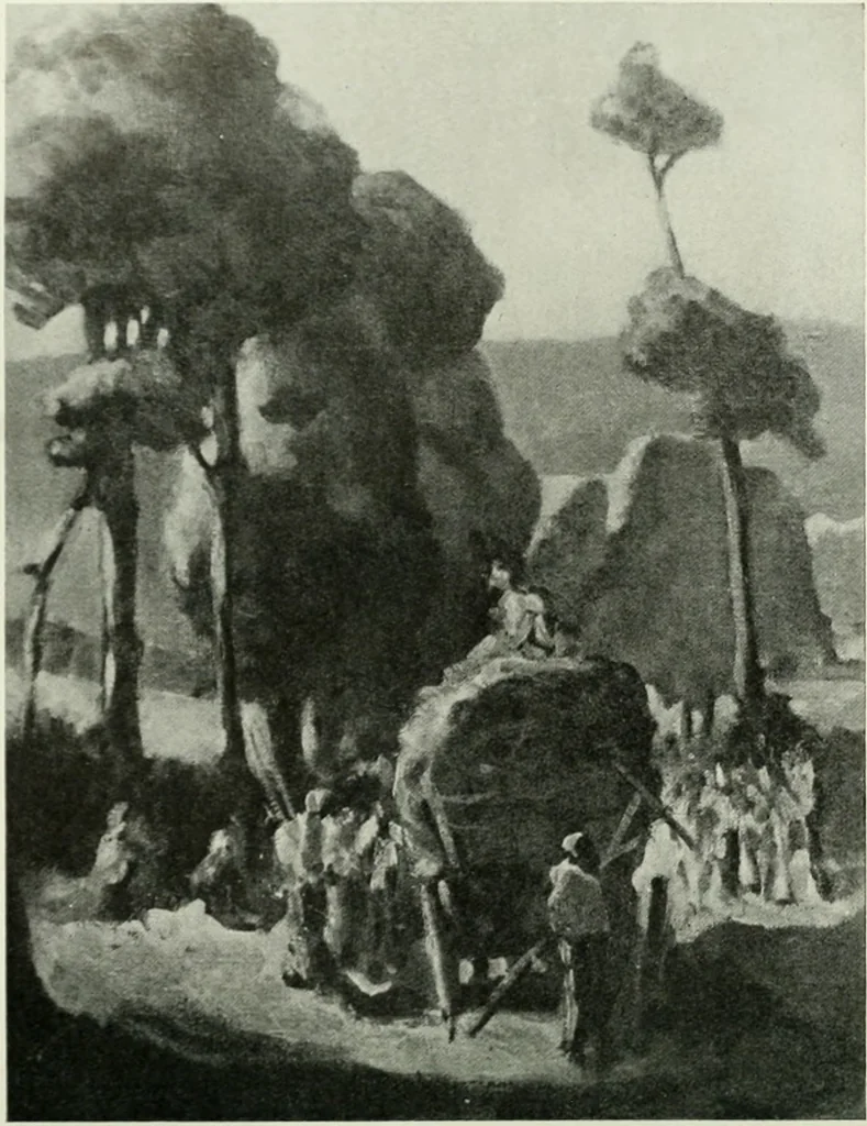 An illustration from International studio, 1897, leaf 109