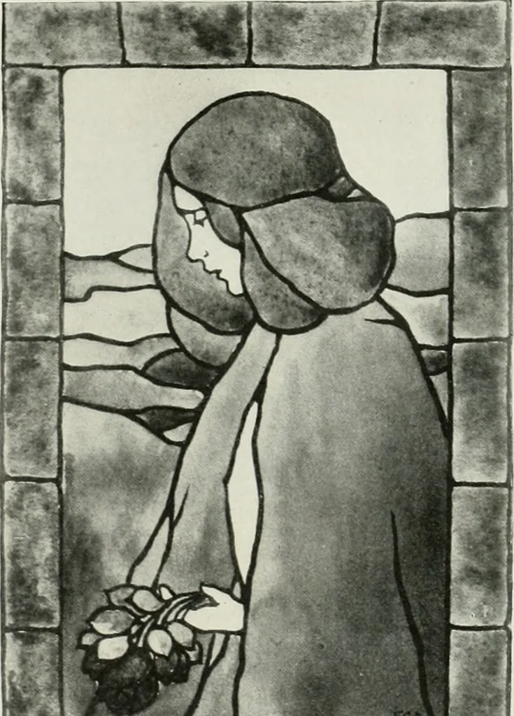 An illustration from International studio, 1897, leaf 124