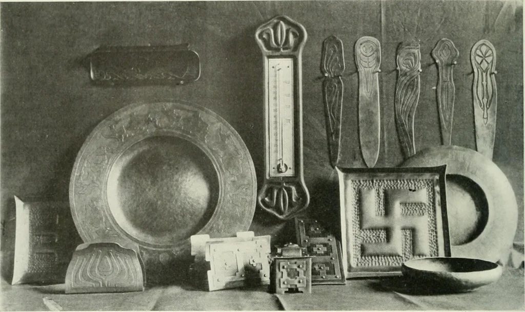 An illustration from International studio, 1897, leaf 125