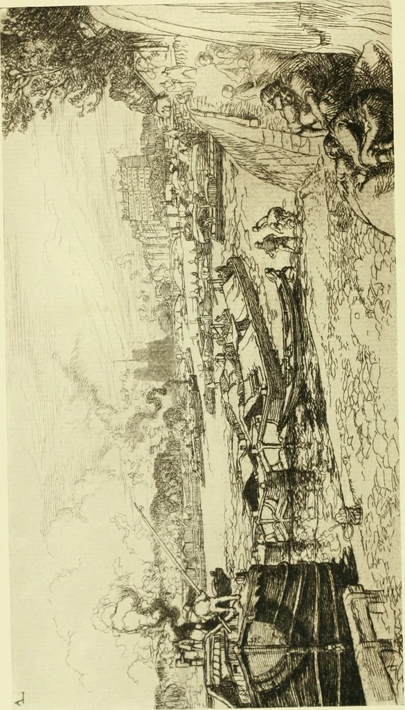 An illustration from International studio, 1897, leaf 141