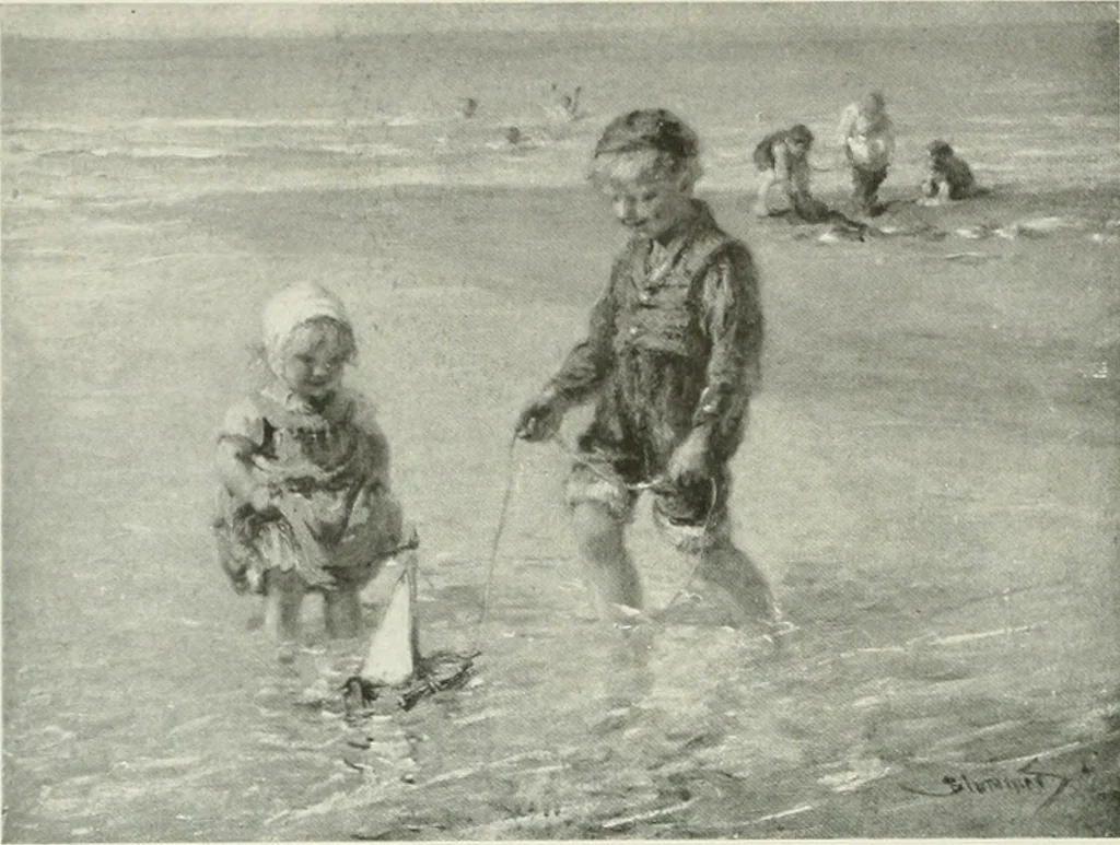 An illustration from International studio, 1897, leaf 157
