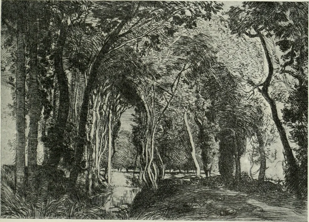 An illustration from International studio, 1897, leaf 160