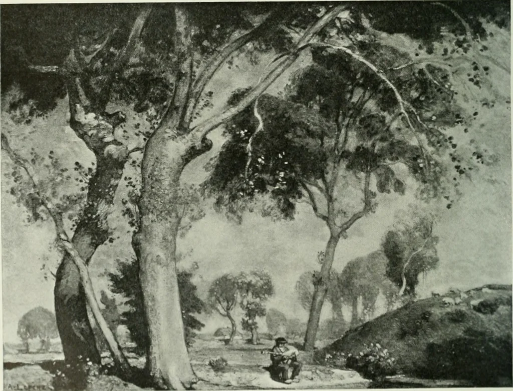 An illustration from International studio, 1897, leaf 163