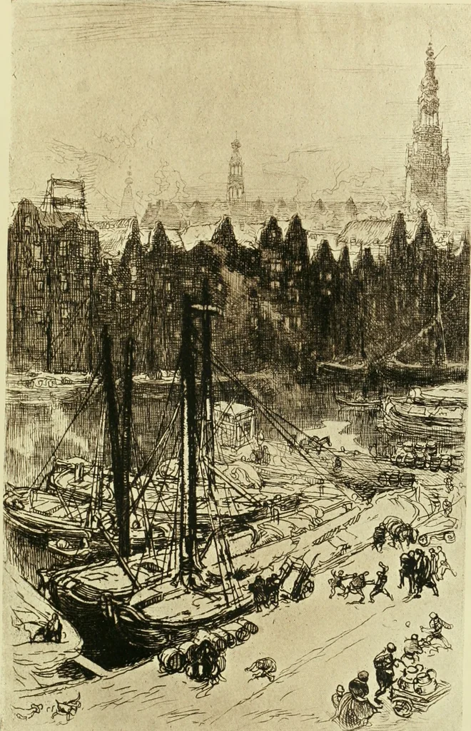 An illustration from International studio, 1897, leaf 164