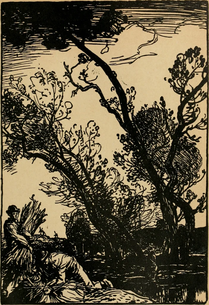 An illustration from International studio, 1897, leaf 168