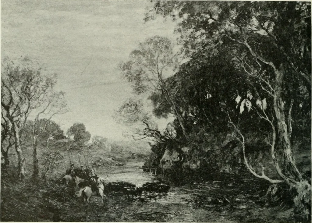 An illustration from International studio, 1897, leaf 177