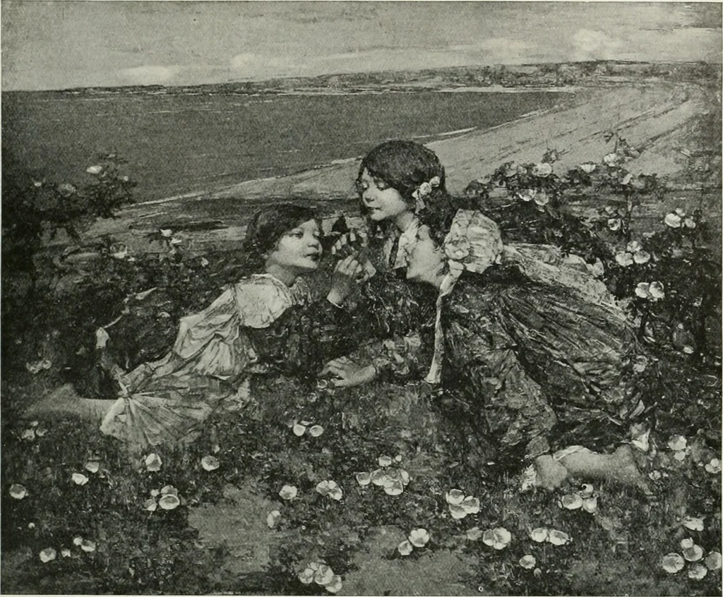 An illustration from International studio, 1897, leaf 192