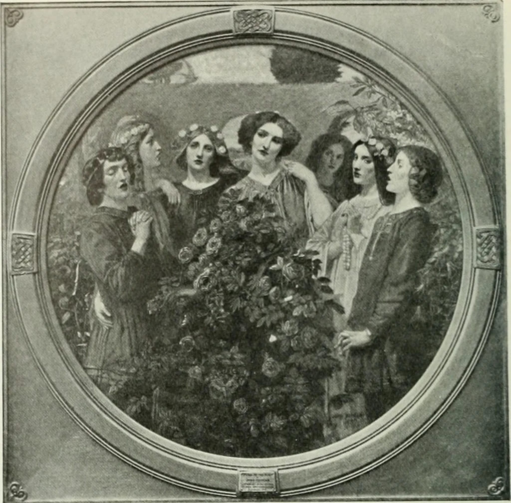 An illustration from International studio, 1897, leaf 193