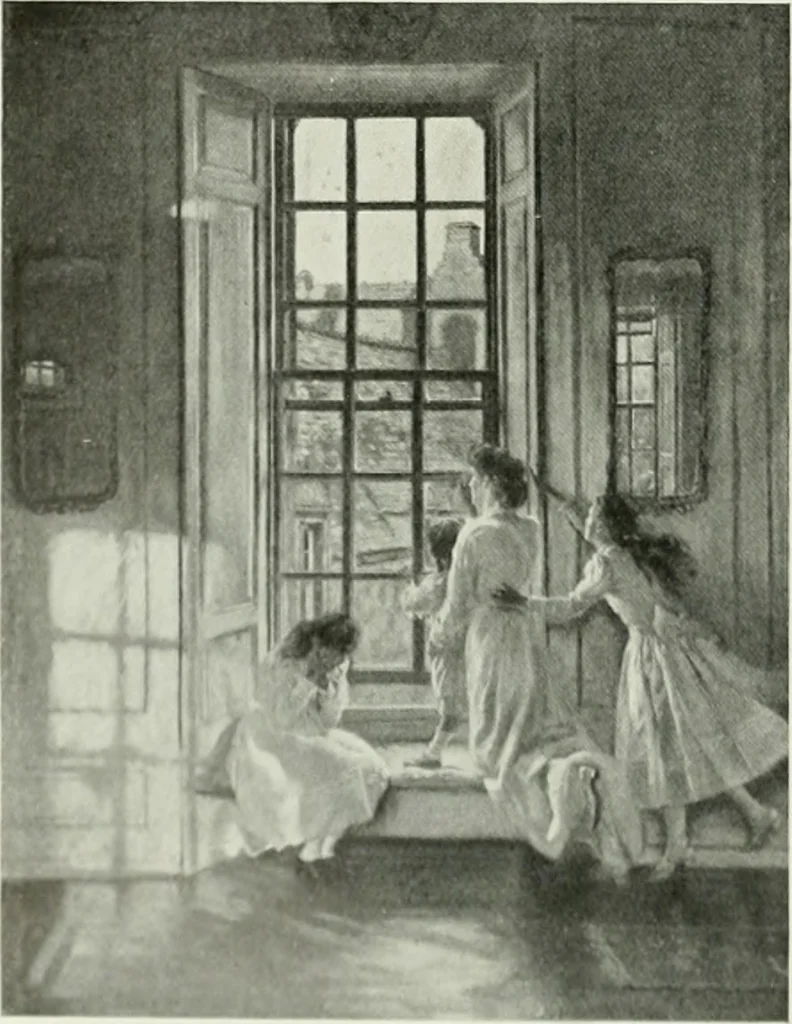 An illustration from International studio, 1897, leaf 193