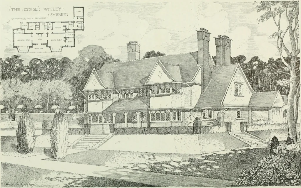 An illustration from International studio, 1897, leaf 195