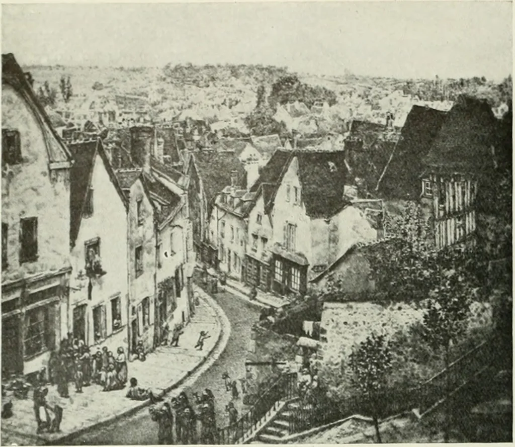 An illustration from International studio, 1897, leaf 203