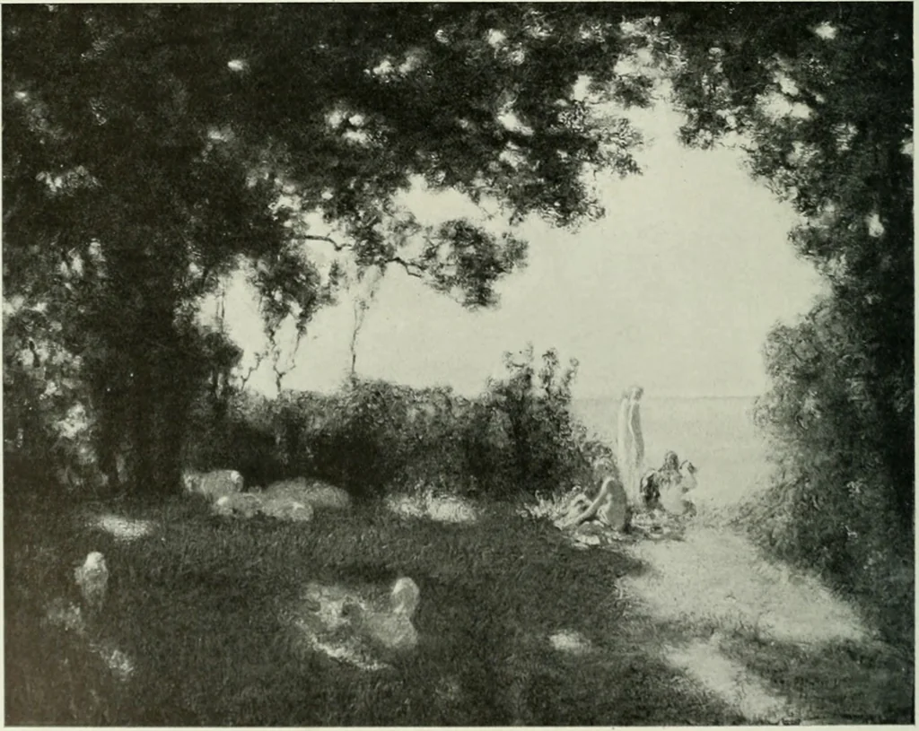 An illustration from International studio, 1897, leaf 215