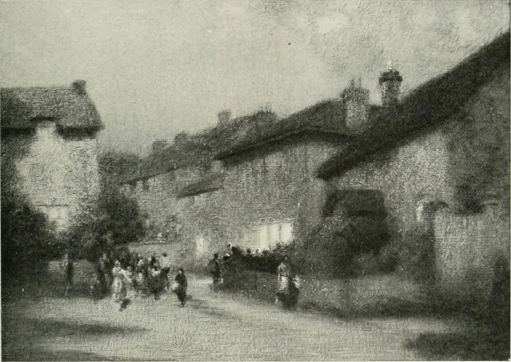 An illustration from International studio, 1897, leaf 216