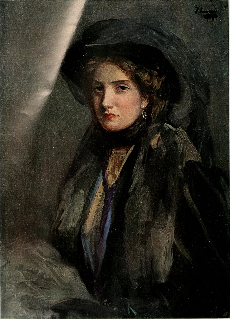 An illustration from International studio, 1897, leaf 261