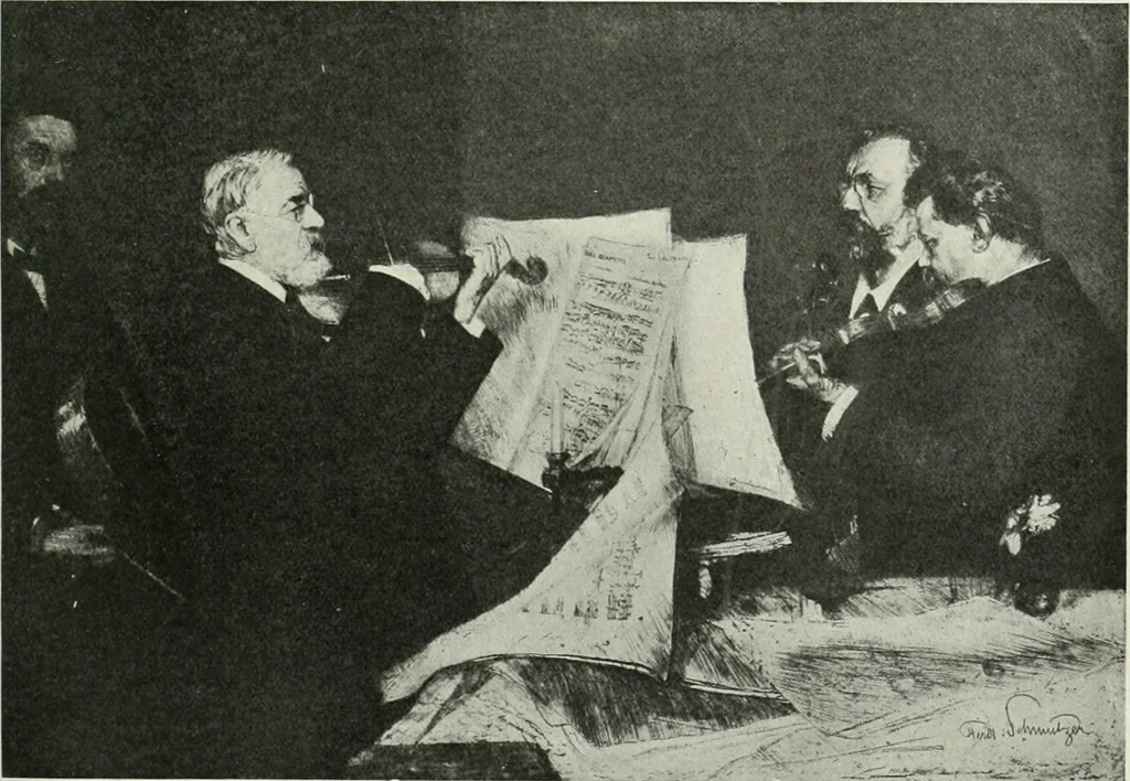 An illustration from International studio, 1897, leaf 292