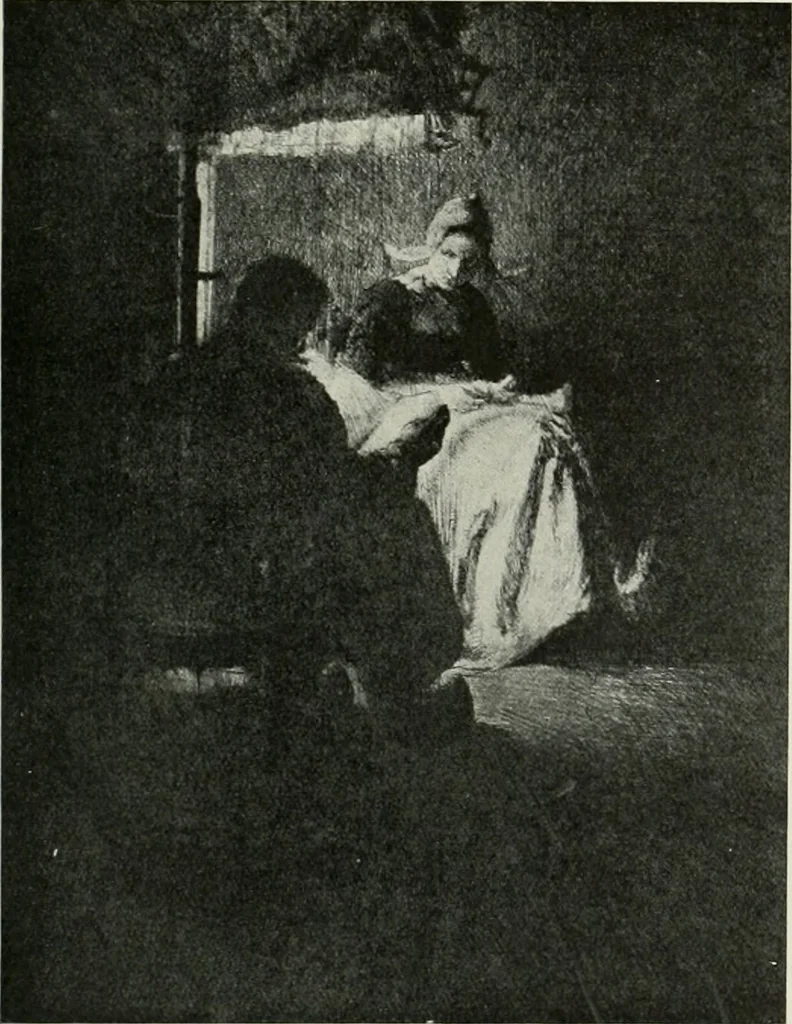 An illustration from International studio, 1897, leaf 296
