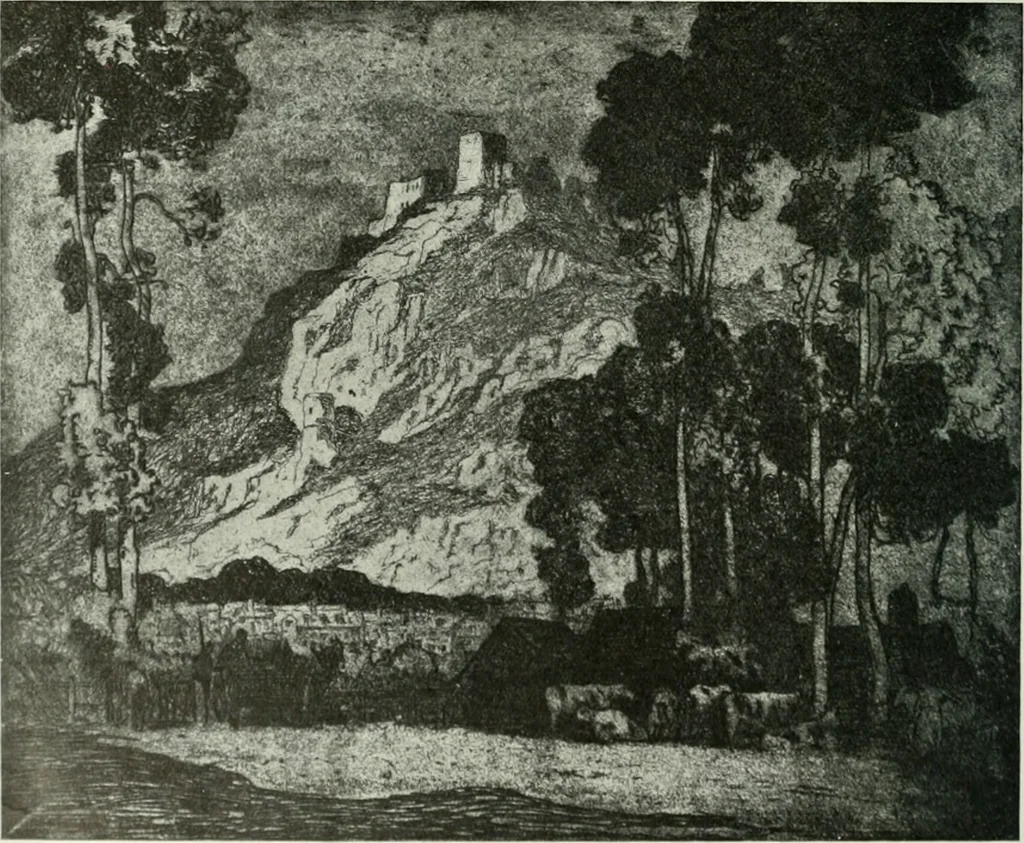 An illustration from International studio, 1897, leaf 335