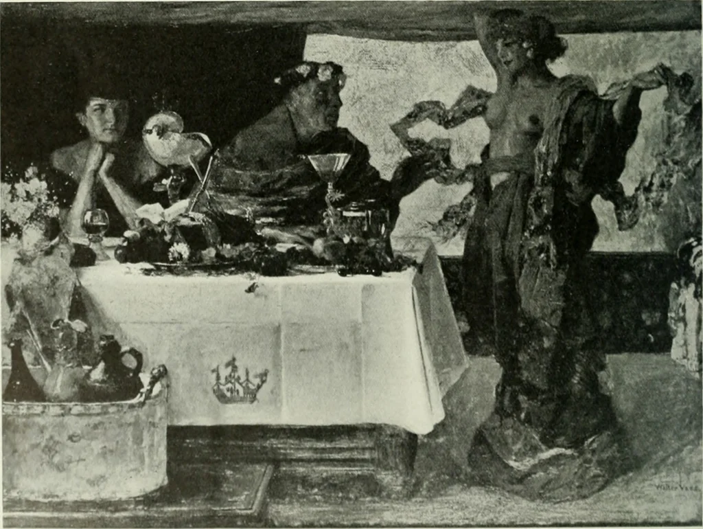 An illustration from International studio, 1897, leaf 341