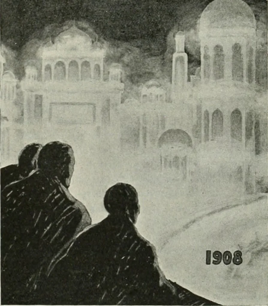 An illustration from International studio, 1897, leaf 348