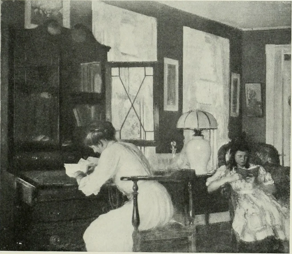 An illustration from International studio, 1897, leaf 364