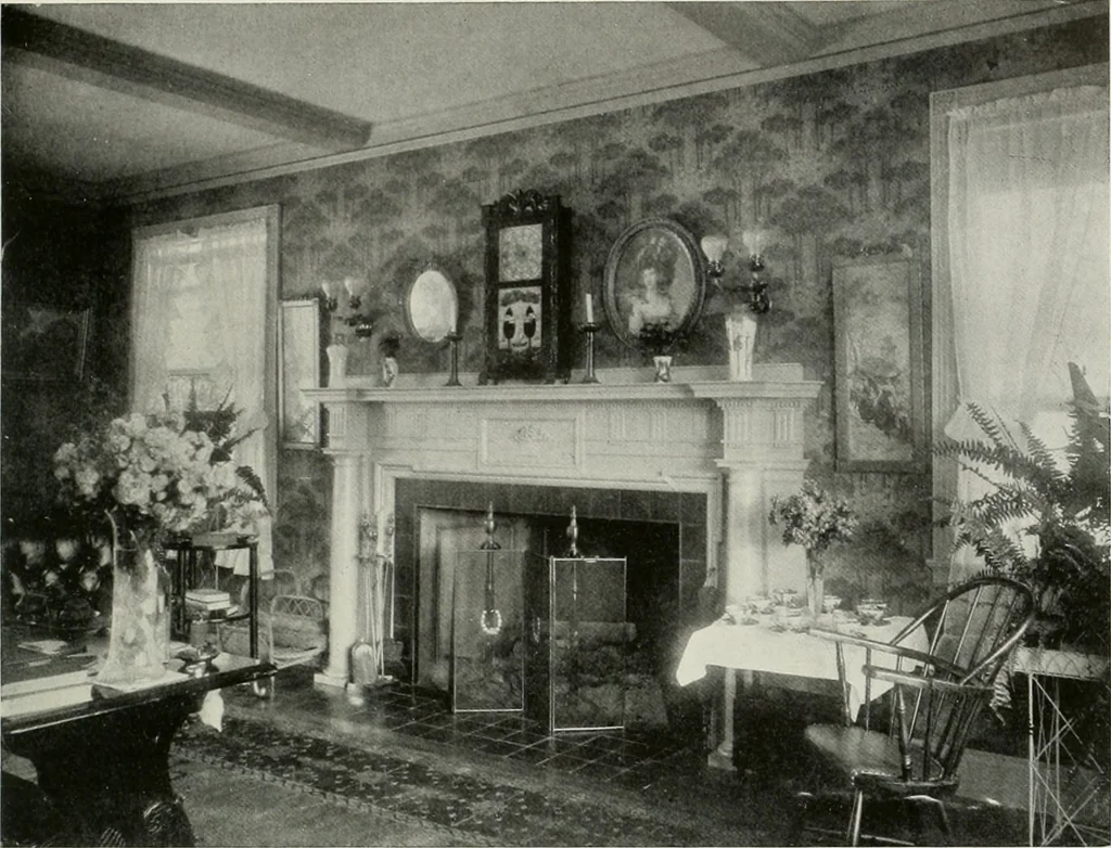An illustration from International studio, 1897, leaf 376