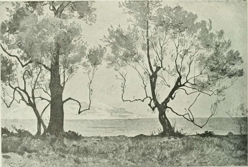 An illustration from International studio, 1897, leaf 397
