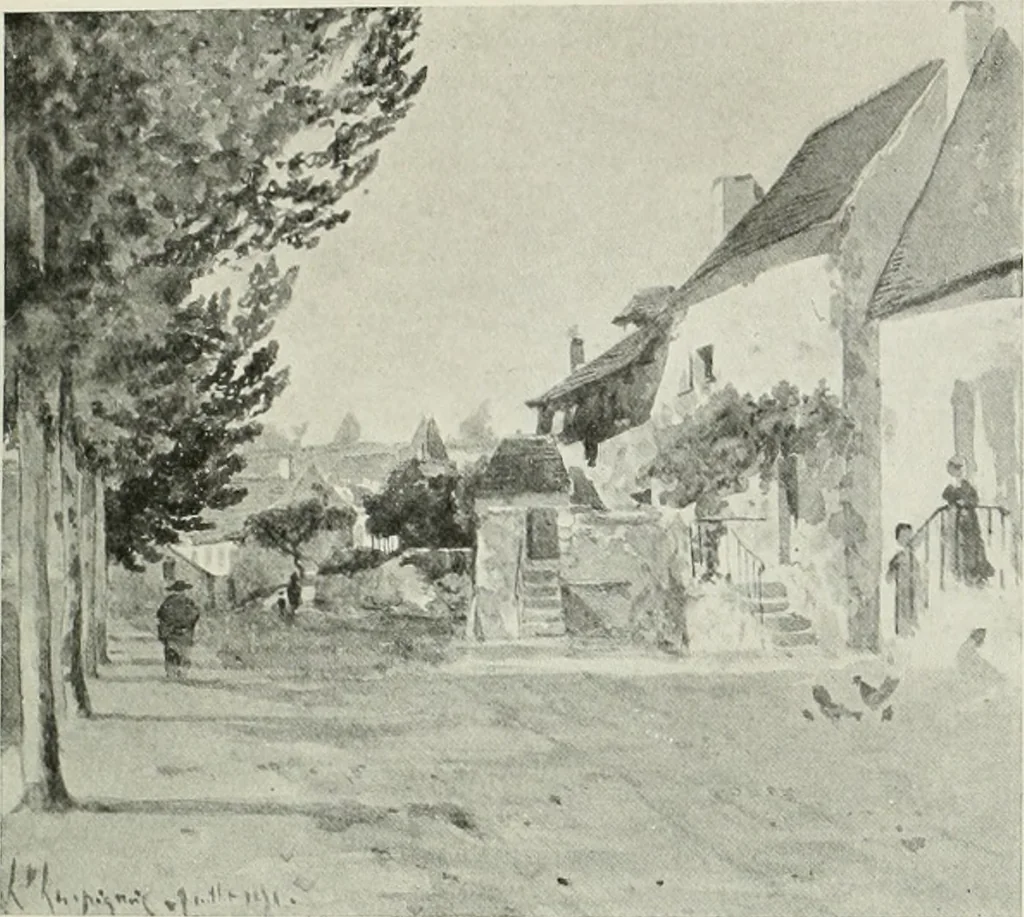 An illustration from International studio, 1897, leaf 400