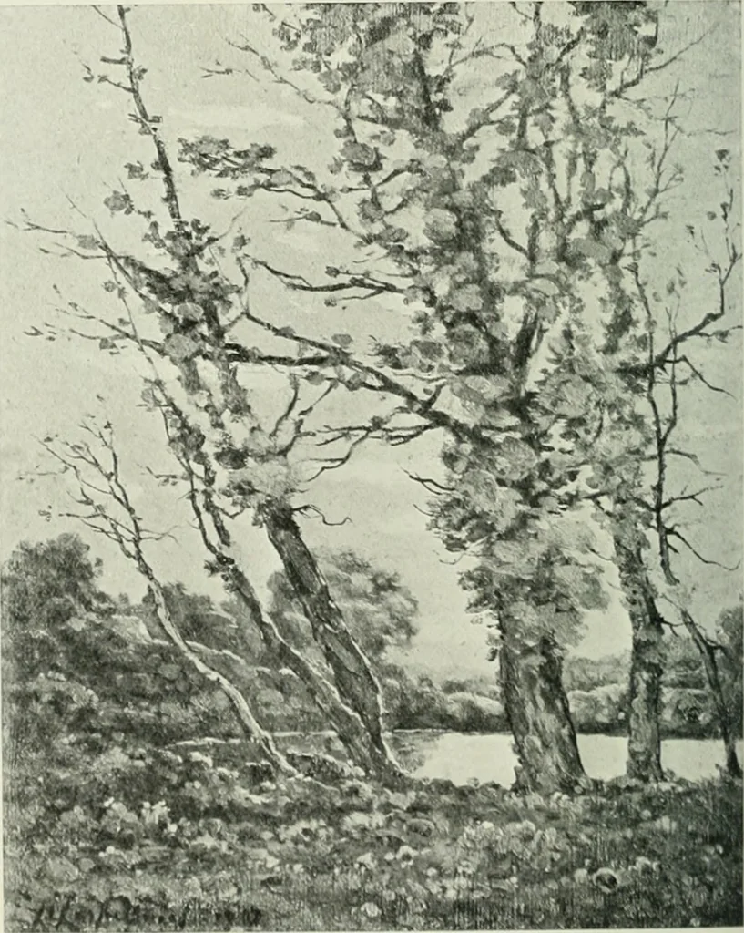 An illustration from International studio, 1897, leaf 405
