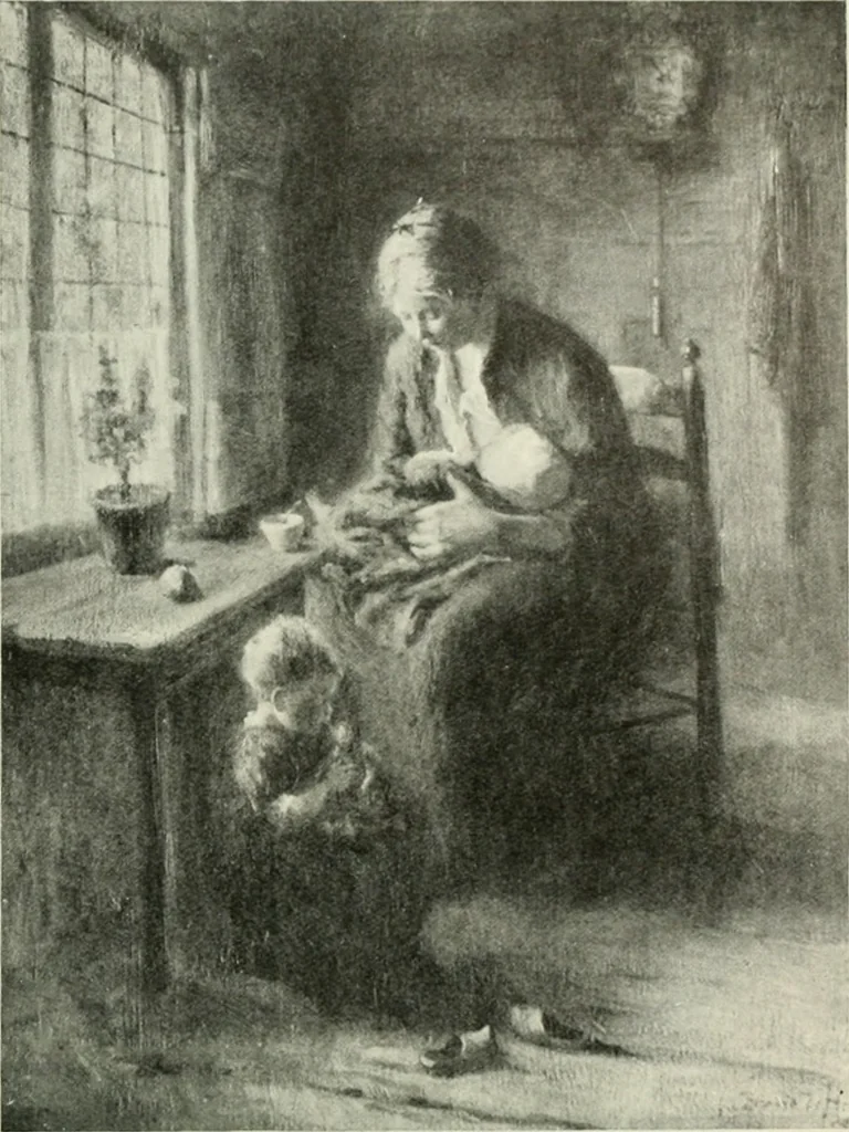 An illustration from International studio, 1897, leaf 421