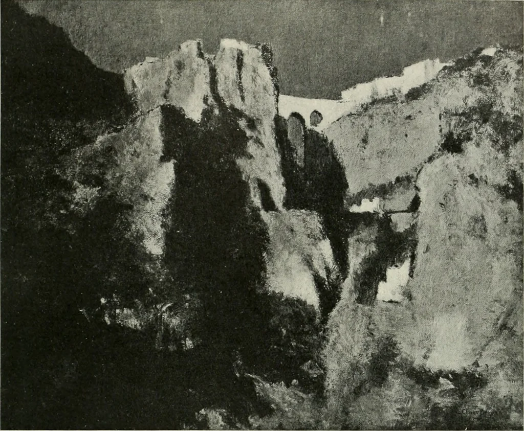 An illustration from International studio, 1897, leaf 424