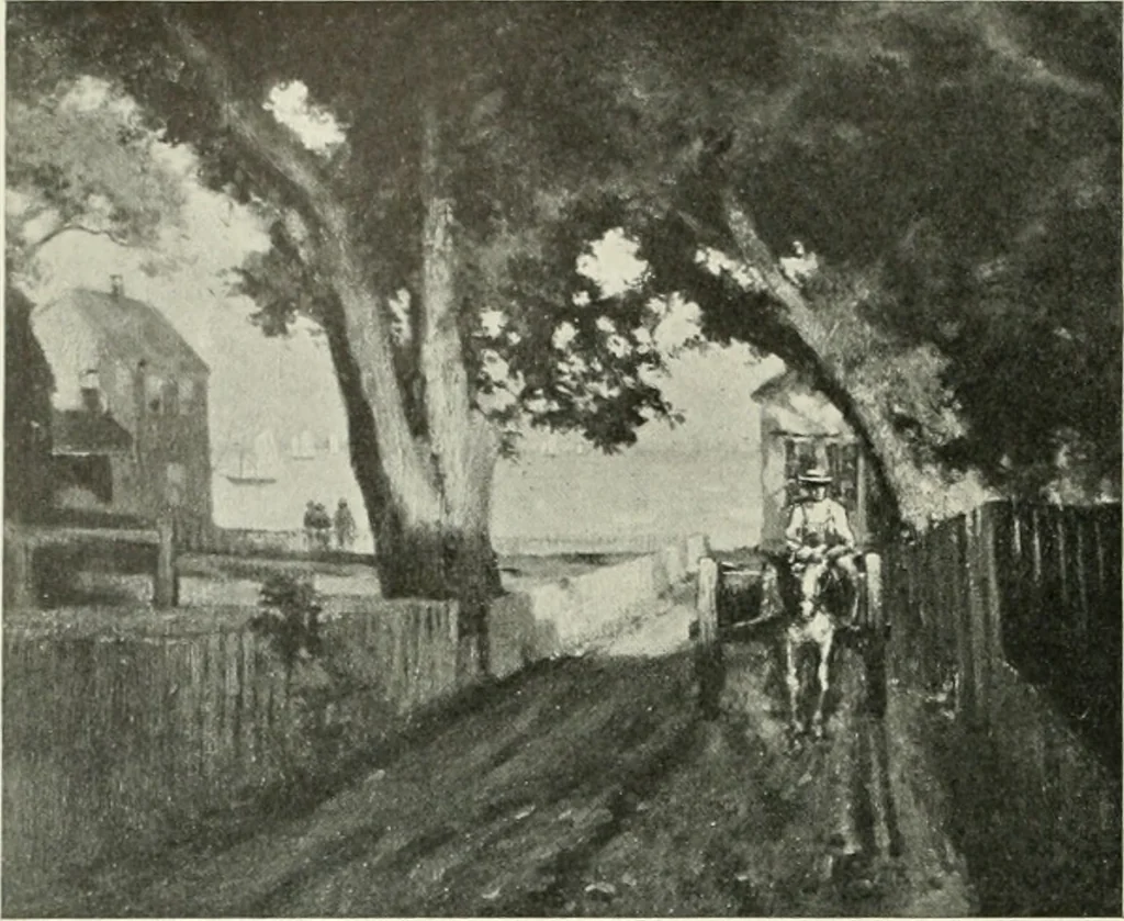 An illustration from International studio, 1897, leaf 427