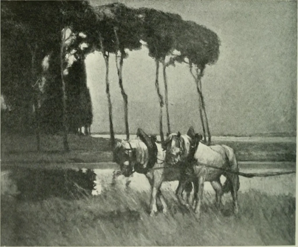 An illustration from International studio, 1897, leaf 427