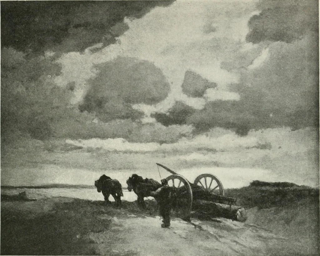 An illustration from International studio, 1897, leaf 428