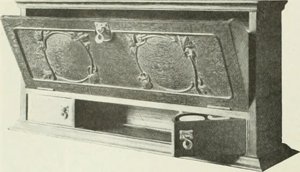 An illustration from International studio, 1897, leaf 447
