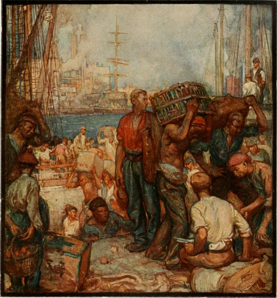 An illustration from International studio, 1897, leaf 448