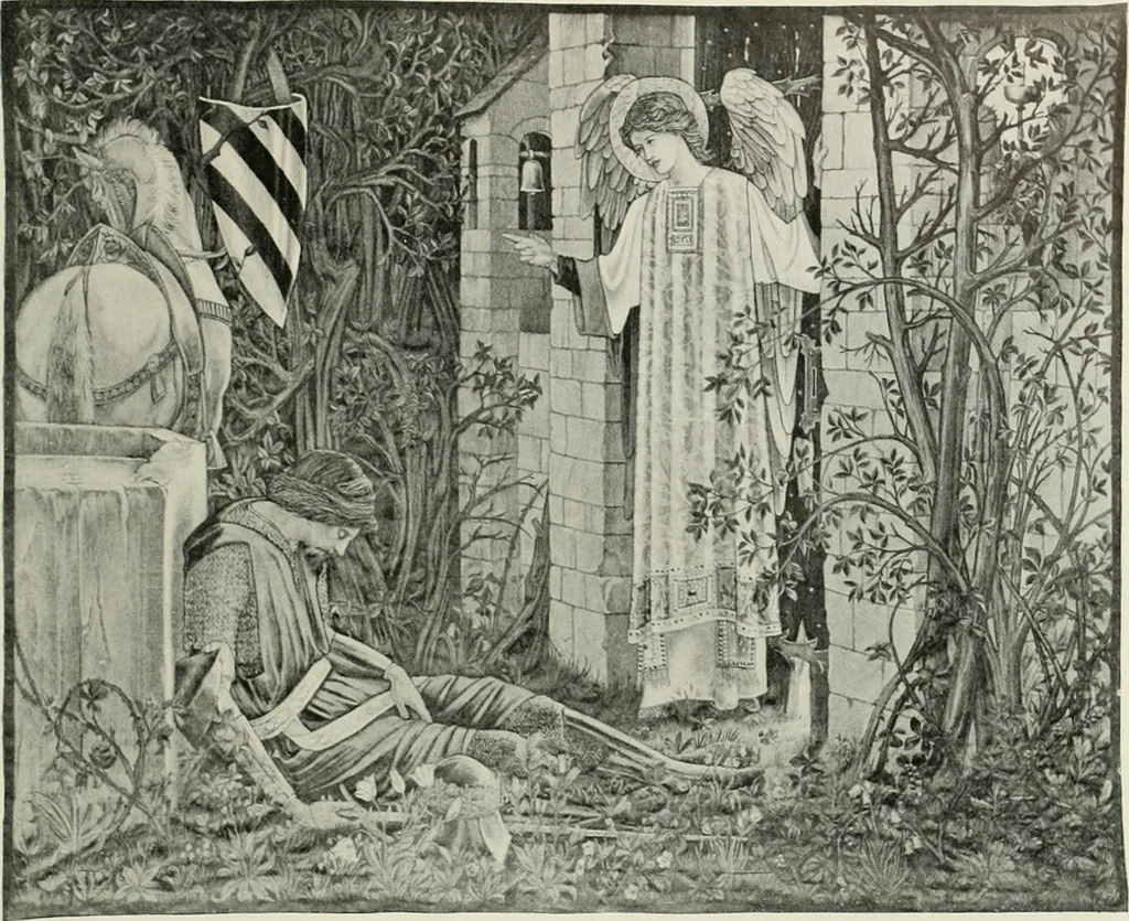 An illustration from International studio, 1897, leaf 46