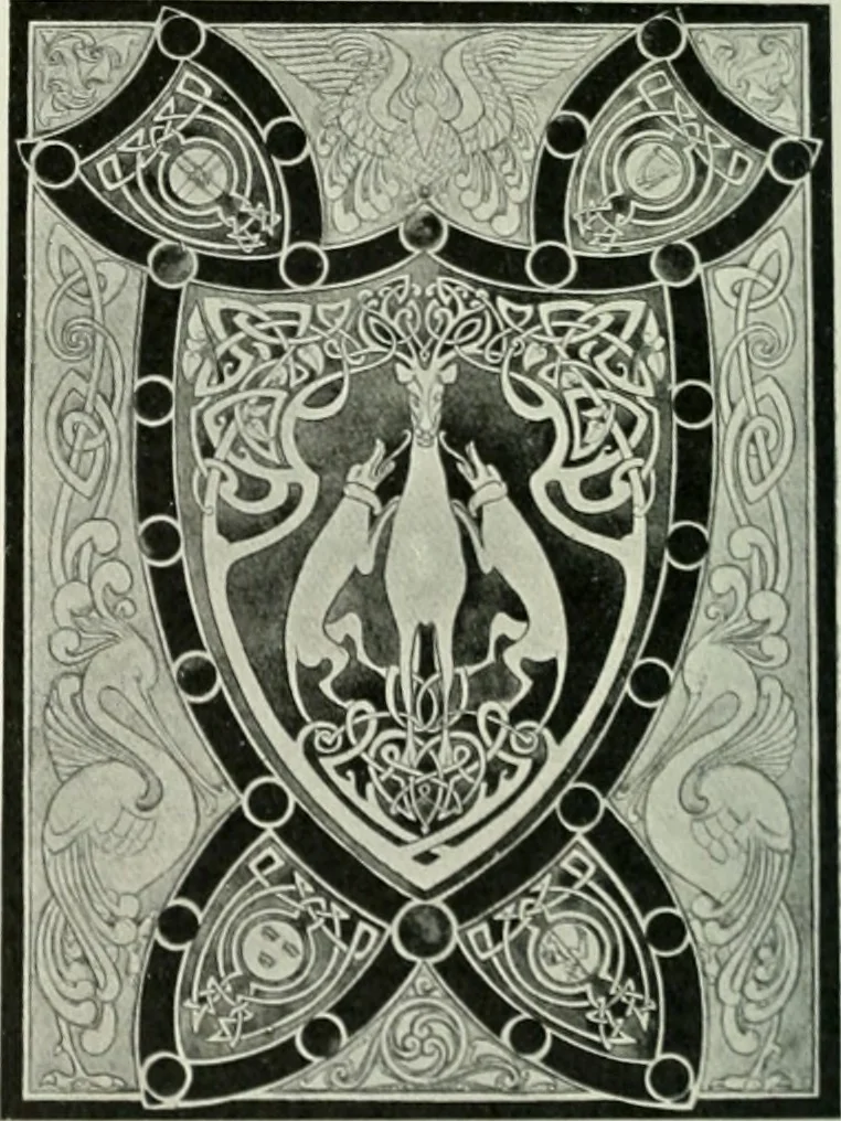 An illustration from International studio, 1897, leaf 465