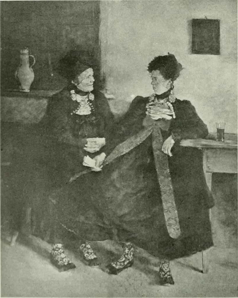 An illustration from International studio, 1897, leaf 481