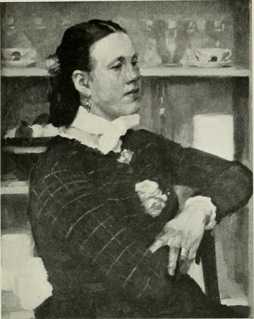 An illustration from International studio, 1897, leaf 482