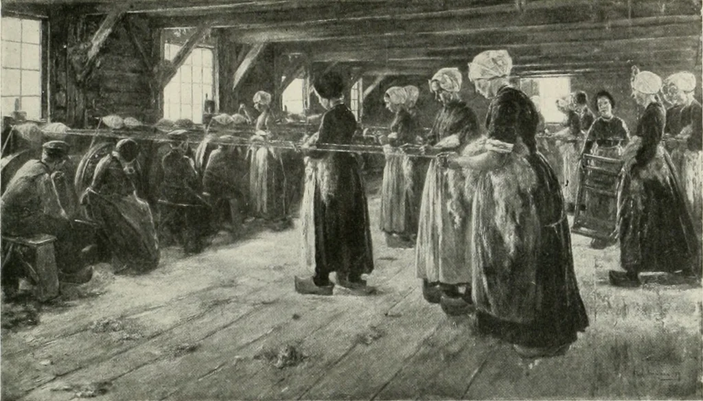An illustration from International studio, 1897, leaf 484