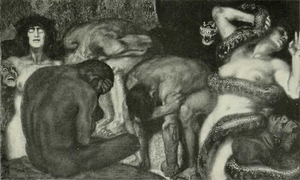 An illustration from International studio, 1897, leaf 484