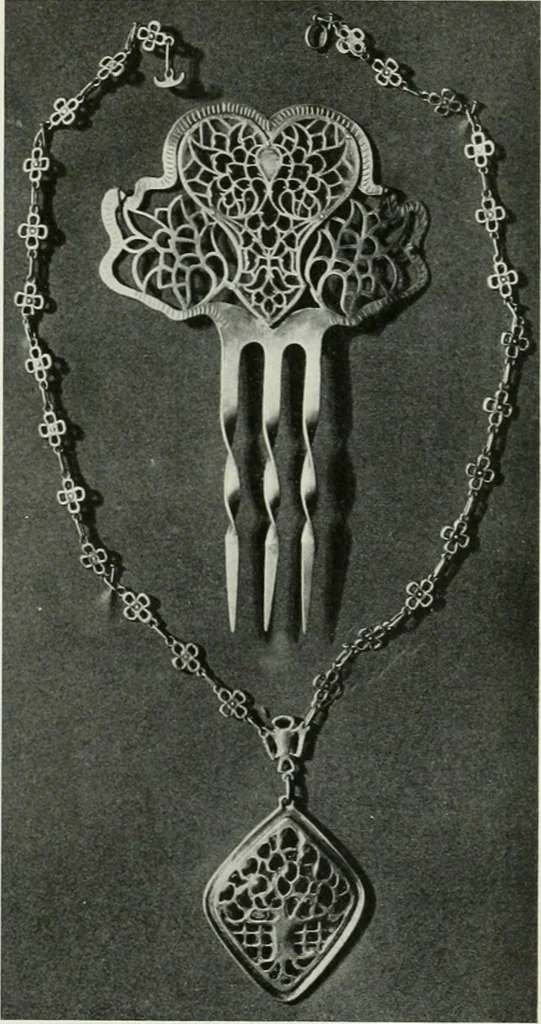 An illustration from International studio, 1897, leaf 488