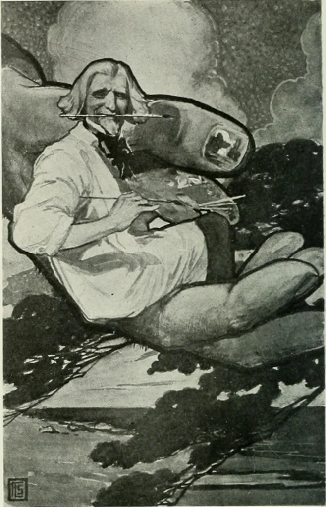 An illustration from International studio, 1897, leaf 493