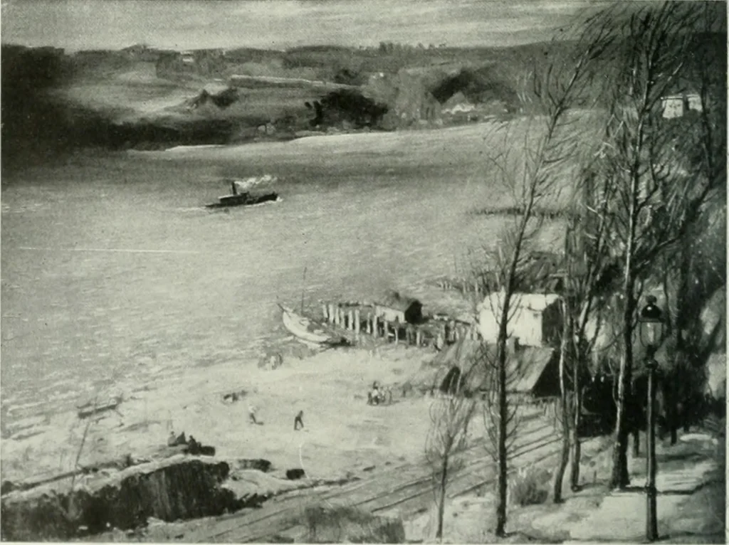 An illustration from International studio, 1897, leaf 493