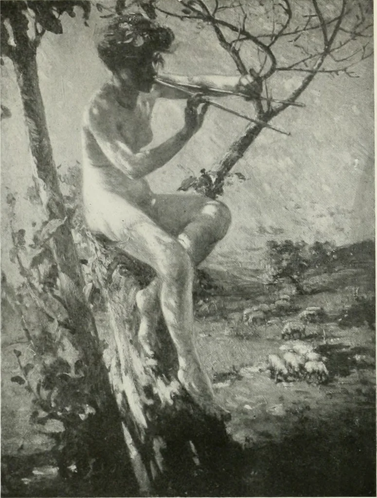 An illustration from International studio, 1897, leaf 494