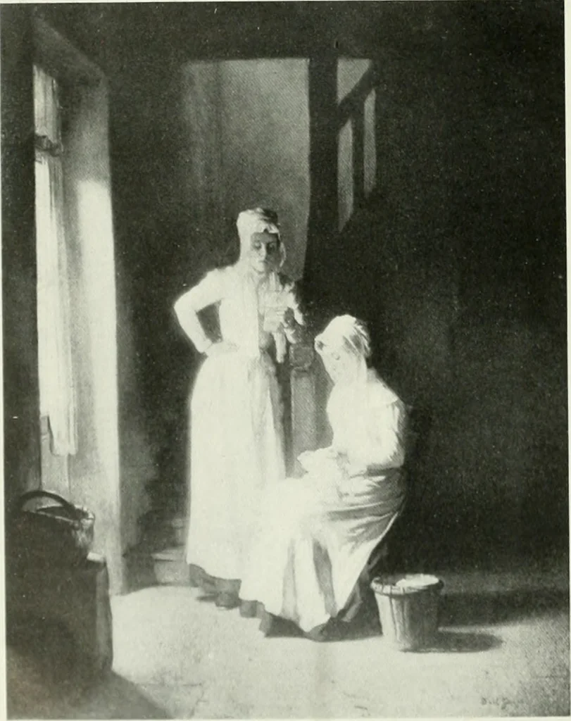 An illustration from International studio, 1897, leaf 495