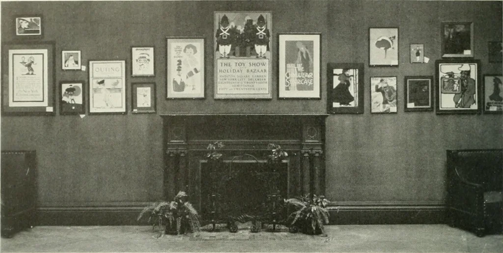An illustration from International studio, 1897, leaf 501