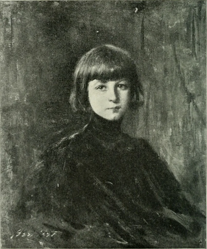 An illustration from International studio, 1897, leaf 87