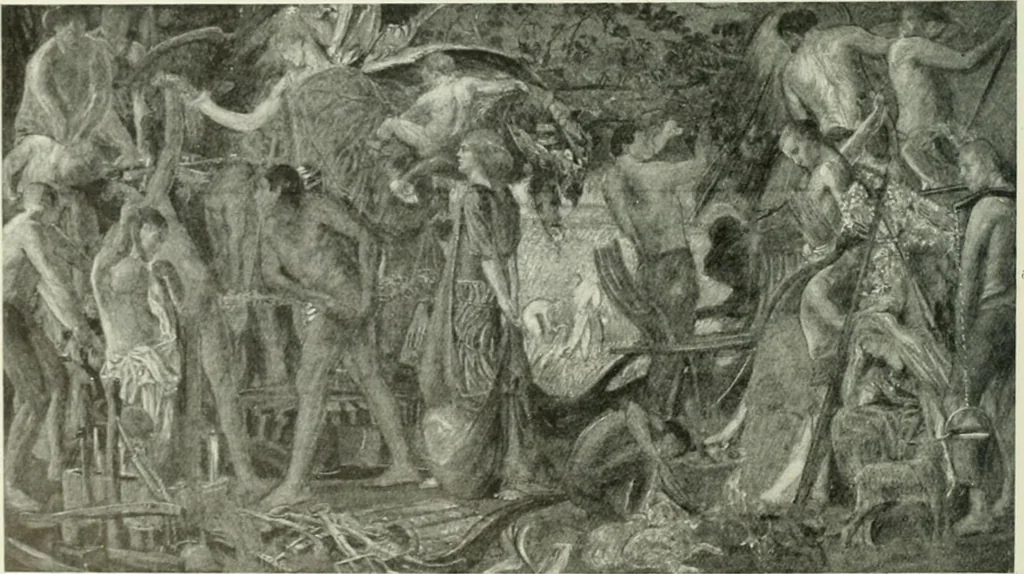 An illustration from International studio, 1897, leaf 109