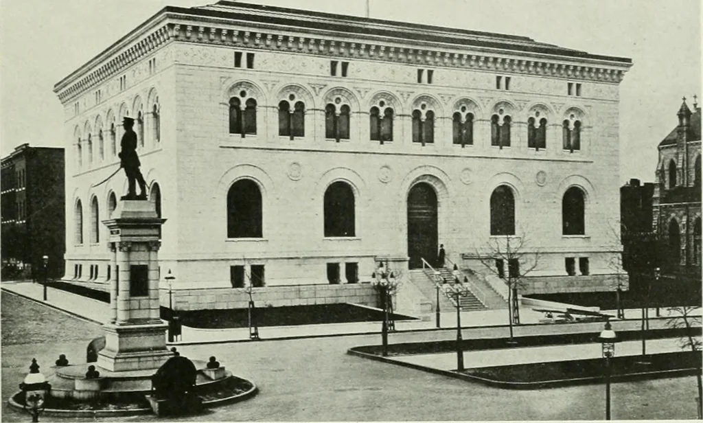 An illustration from International studio, 1897, leaf 130